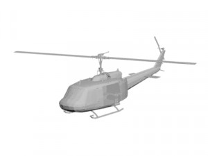 Military Helicopter concept 3D Model