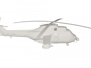 Military Helicopter concept 3Dモデル