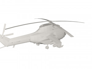 Military Helicopter concept 3Dモデル