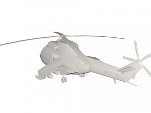 Military Helicopter concept 3Dモデル