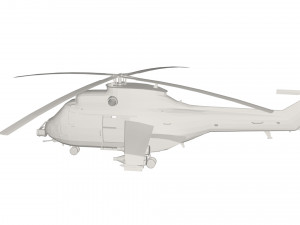 Military Helicopter concept 3Dモデル