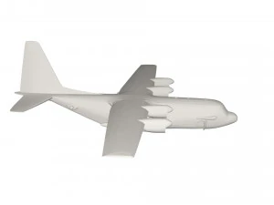 Military Plane concept 3D Model