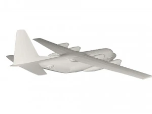 Military Plane concept 3D Model