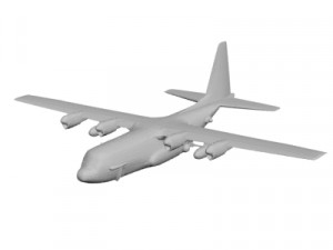 Military Plane concept 3D 모델