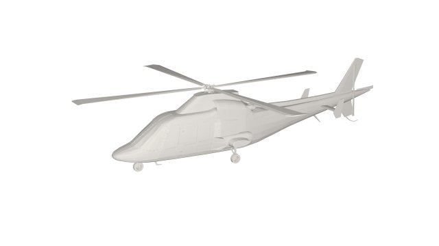 Military Helicopter concept Modèle 3D .c4d .max .obj .3ds .fbx .stl .blend 