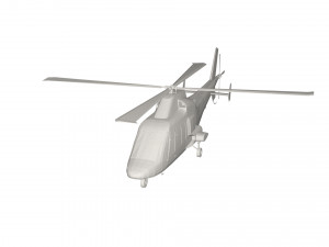 Military Helicopter concept Modèle 3D