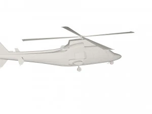 Military Helicopter concept 3D Model
