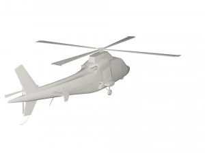 Military Helicopter concept 3D Model