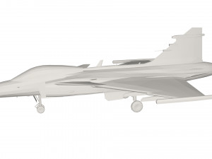 Military Plane concept 3D Model