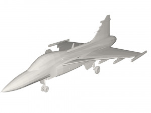 Military Plane concept 3D Model