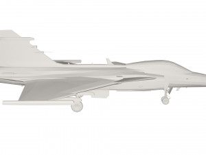 Military Plane concept 3D Model