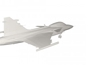 Military Plane concept 3D Model