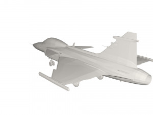 Military Plane concept 3D Model