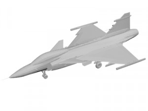 Military Plane concept 3D Model