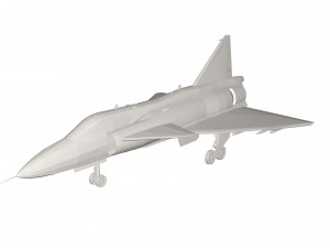 Military Plane concept 3D Model