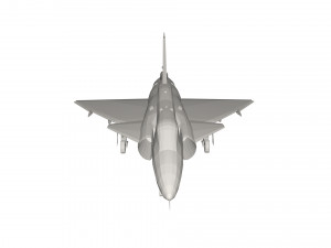Military Plane concept 3D Model