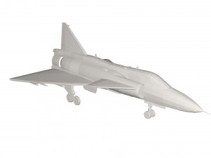 Military Plane concept 3D Model