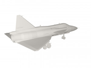 Military Plane concept 3D Model