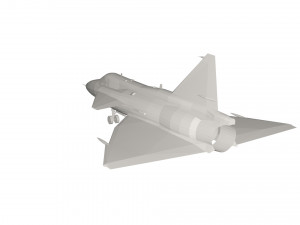 Military Plane concept 3D Model