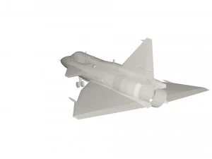 Military Plane concept 3D Model