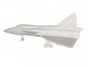 Military Plane concept 3D Model