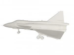 Military Plane concept 3D Model
