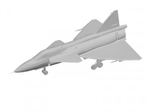 Military Plane concept 3D Model