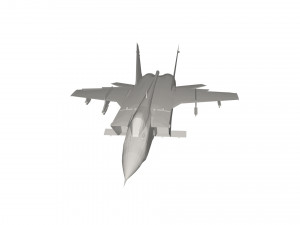 Military Plane concept 3D Model