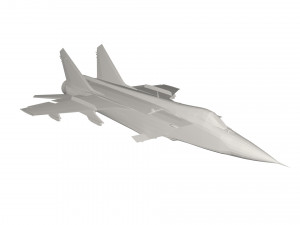 Military Plane concept 3D Model