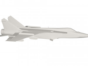 Military Plane concept 3D Model