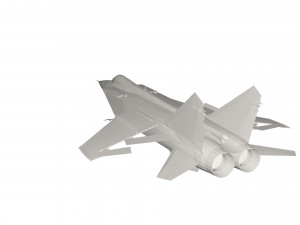 Military Plane concept 3D Model