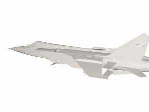 Military Plane concept 3D Model