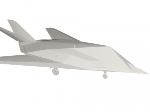 Military Plane concept Model 3D