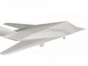 Military Plane concept Model 3D