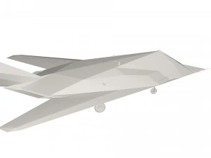 Military Plane concept 3D Model