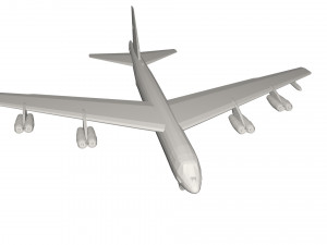 Military Plane concept 3D Model