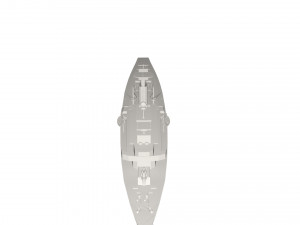 Military Ship 3D मॉडल