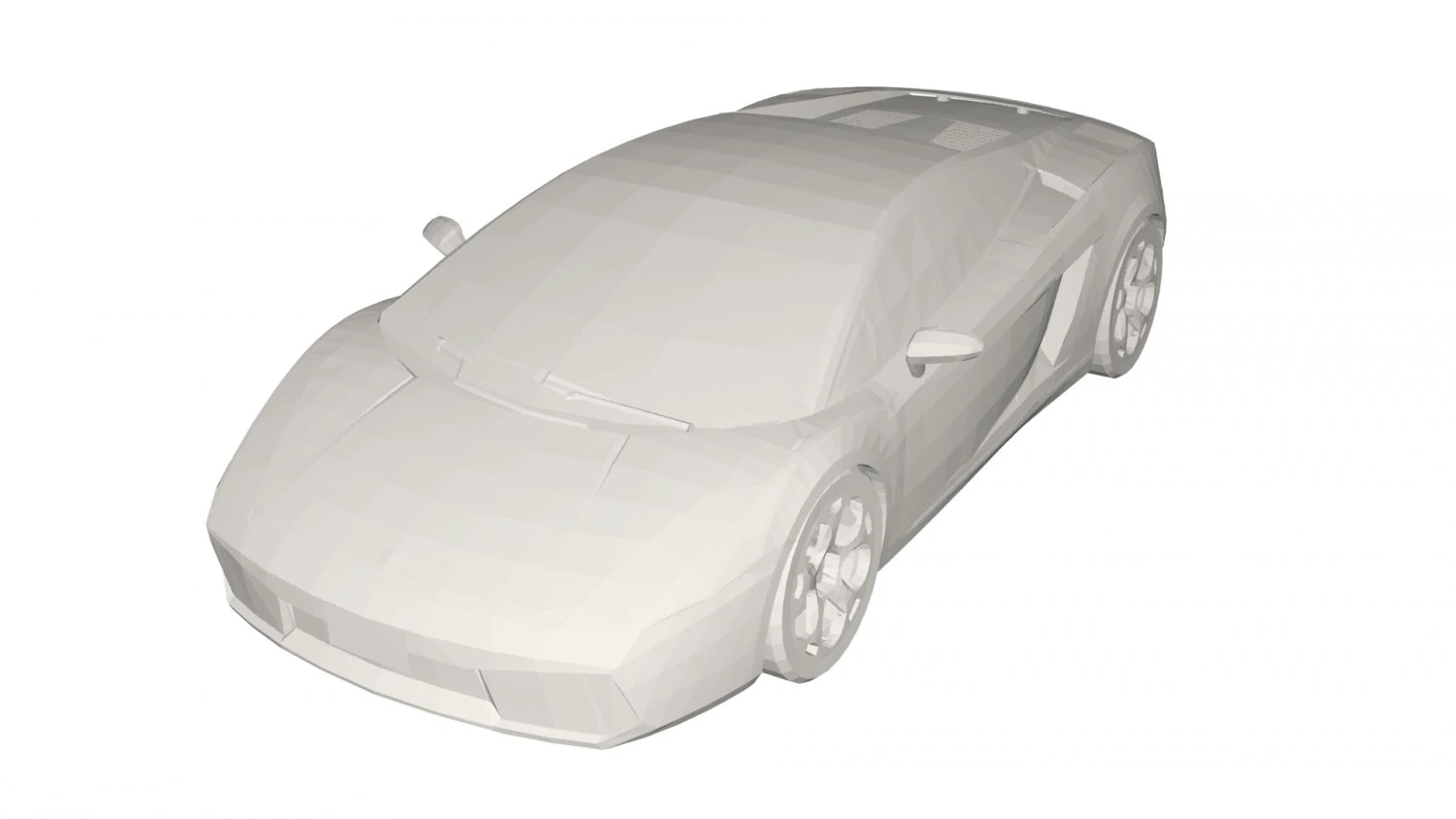 Concepto de coche Modelo 3D .c4d .max .obj .3ds .fbx .stl .blend 