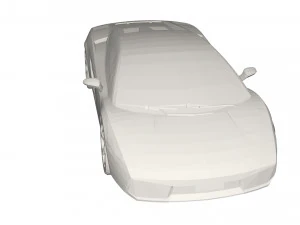 Concepto de coche Modelo 3D