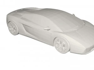 Concepto de coche Modelo 3D