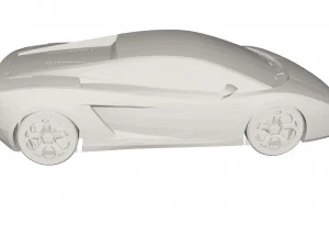 Concepto de coche Modelo 3D