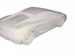 Concepto de coche Modelo 3D