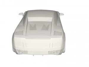 Concepto de coche Modelo 3D