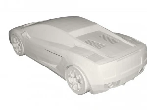 Concepto de coche Modelo 3D
