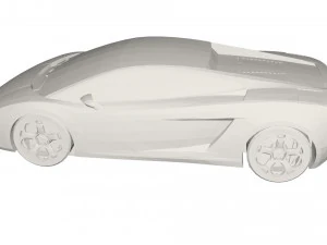 Concepto de coche Modelo 3D