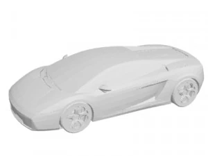 Concepto de coche Modelo 3D