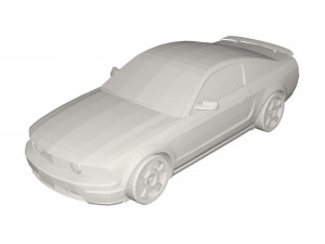 Car concept Modèle 3D