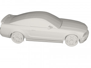 Car concept 3D 모델