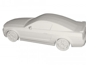 Car concept 3D 모델