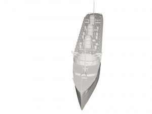 Military Ship Modello 3D